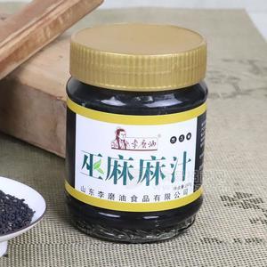 李磨油黑芝麻巫麻麻汁調(diào)味品260g