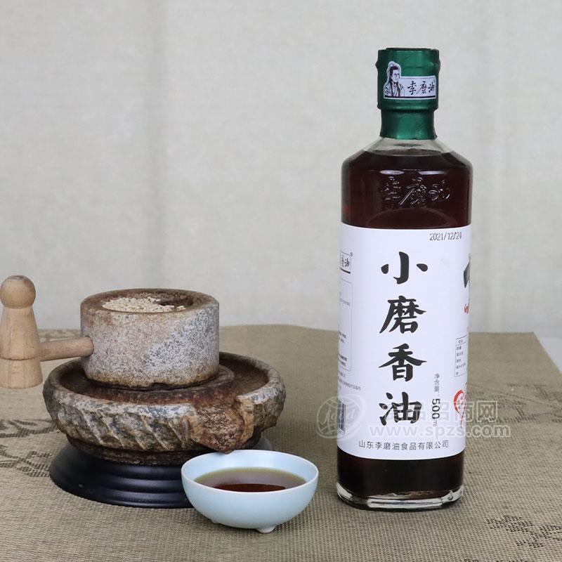 李磨油小磨香油芝麻香油500ml