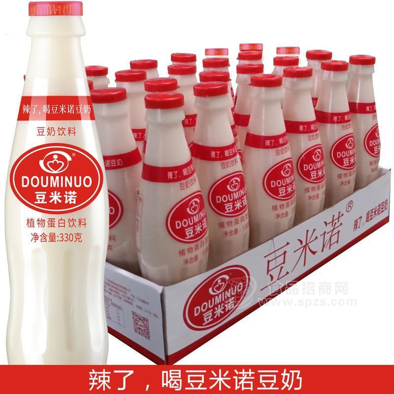 豆米诺豆奶330mL*24瓶招商大学生创业网红招商