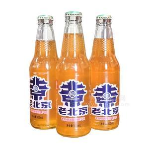 明姑老北京風味橙味汽水碳酸飲料300ml