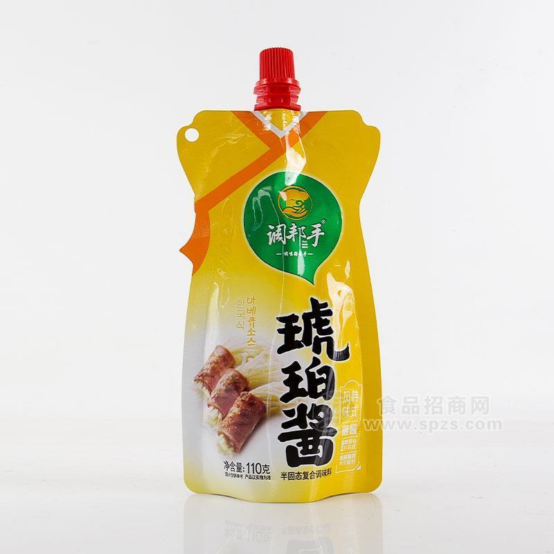 调邦手韩式风味琥珀酱蘸酱调料110g