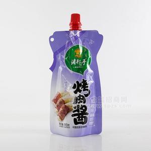 調(diào)邦手黑椒味烤肉醬蘸醬調(diào)味品110g