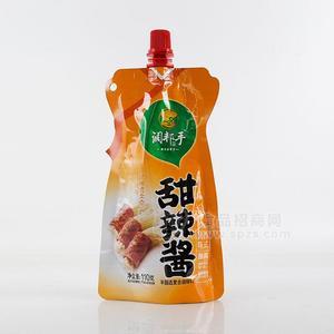 调邦手韩式风味甜辣酱蘸酱调味料110g