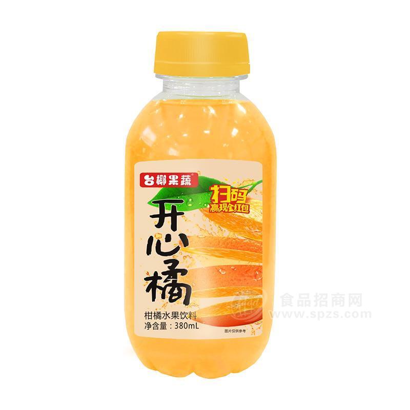 臺(tái)椰果蔬柑橘水果飲料果汁飲料380ml