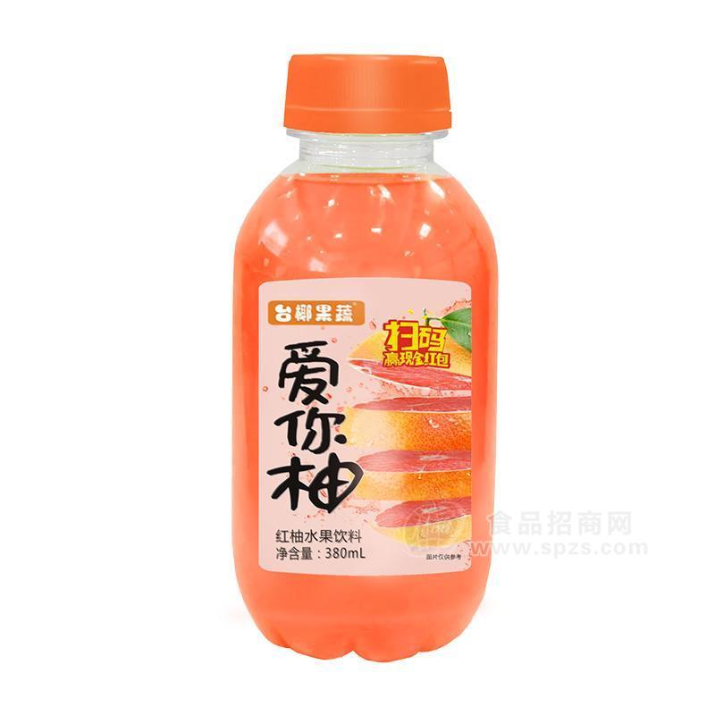 台椰果蔬红柚水果饮料果汁饮料380ml
