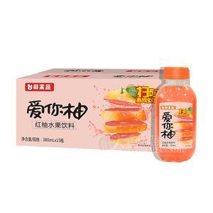 臺(tái)椰果蔬紅柚水果飲料果汁飲料380mlx15瓶