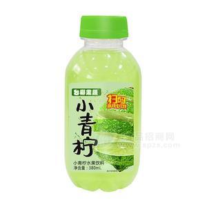 臺(tái)椰果蔬小青檸水果飲料果汁飲料380ml