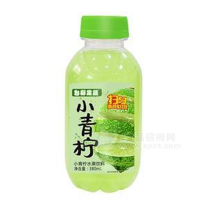 臺(tái)椰果蔬小青檸水果飲料果汁飲料380ml