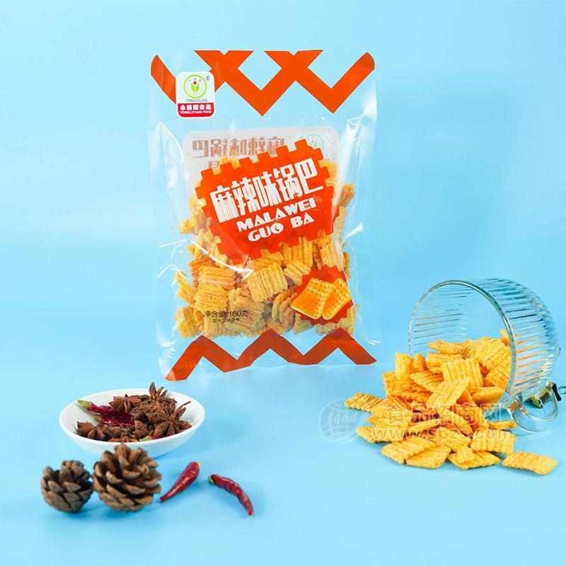 永丽园麻辣味锅巴膨化食品160g