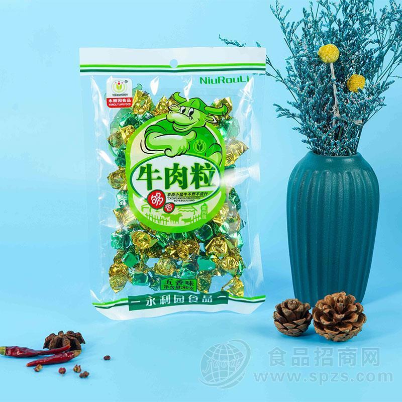 永丽园五香味牛肉粒肉干肉脯80g