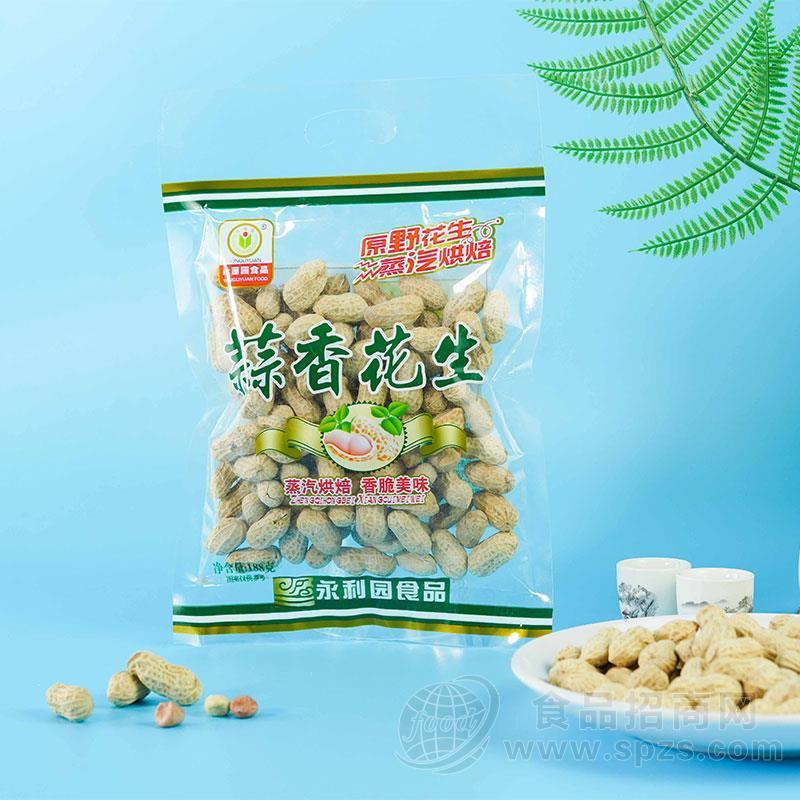 永丽园蒜香花生休闲食品188g