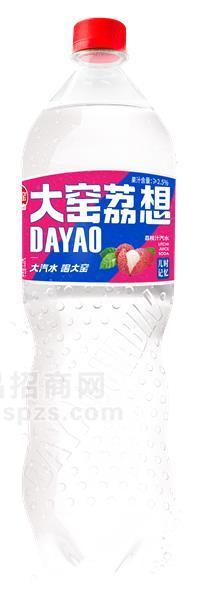 大窯荔想荔枝汁汽水1.314L大瓶飲料老汽水