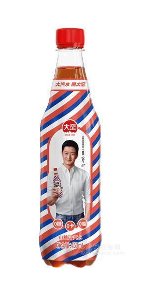 大窑楂汽山楂汁汽水450ml 0糖0卡0脂