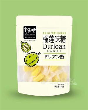 享乐吧榴莲味糖