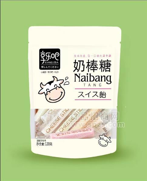 享乐吧奶棒糖120g