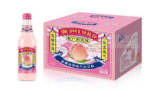 东莞椰柏椰余蜜桃味果汁饮料358ml20P瓶广州1980