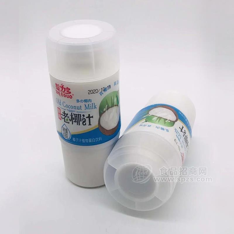 智力多鲜榨老椰子汁植物蛋白饮料418g