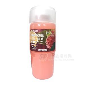 戀愛果實草莓加香橙益生菌復合果汁飲料430ml