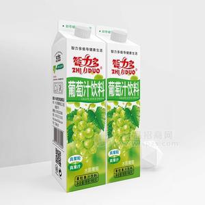 智力多屋頂包葡萄汁果粒果汁飲料980g