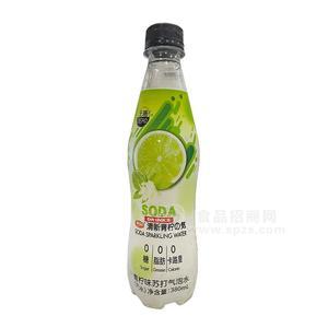 豪園蘇打氣泡水青檸味汽水380ml