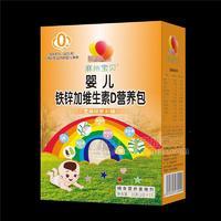 麻州宝贝婴儿铁锌加维生素D营养包6-12月婴标营养佐餐营养包招商