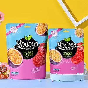 益多佳果汁果冻百香果味草莓味休闲零食