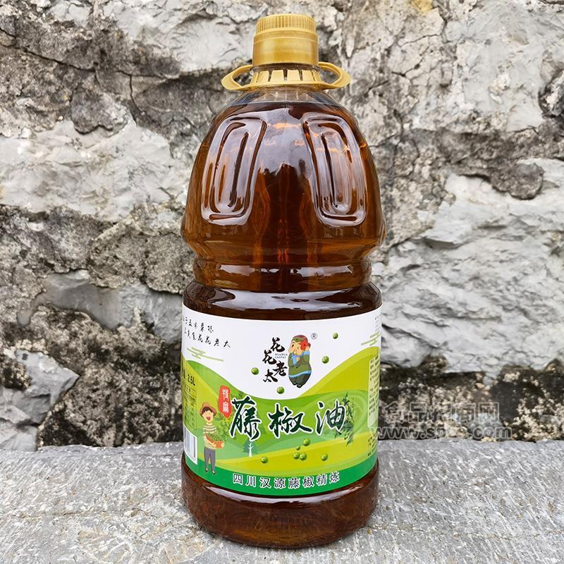 花花老太藤椒油食用油招商2.5L