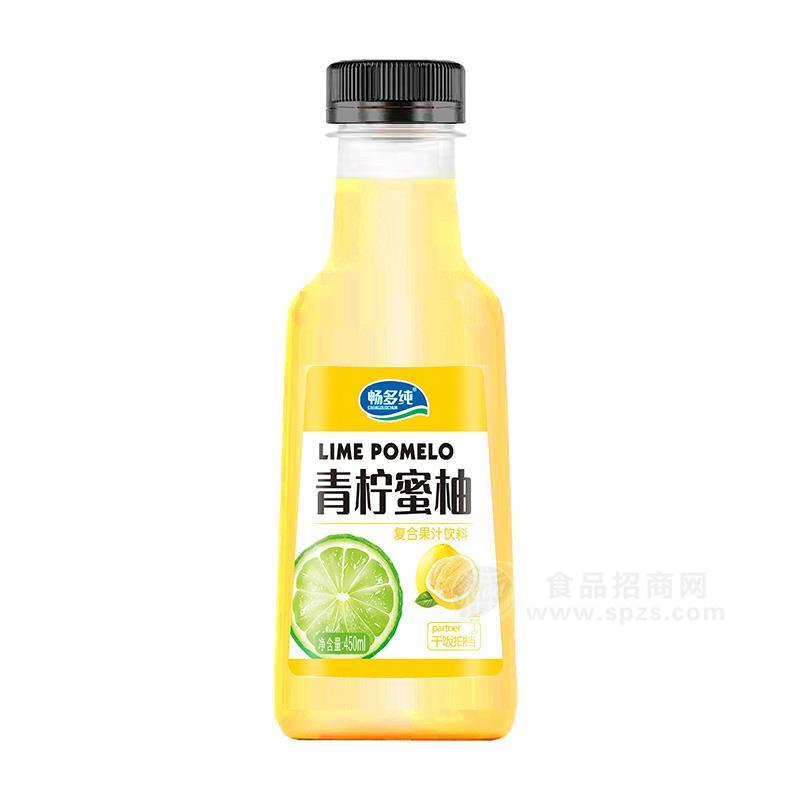 暢多純青檸蜜柚復(fù)合果汁飲料450ml