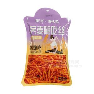 放肆吃蕎麥嗨吃絲調(diào)味面制品辣條學(xué)生零食休閑食品小包零食80g