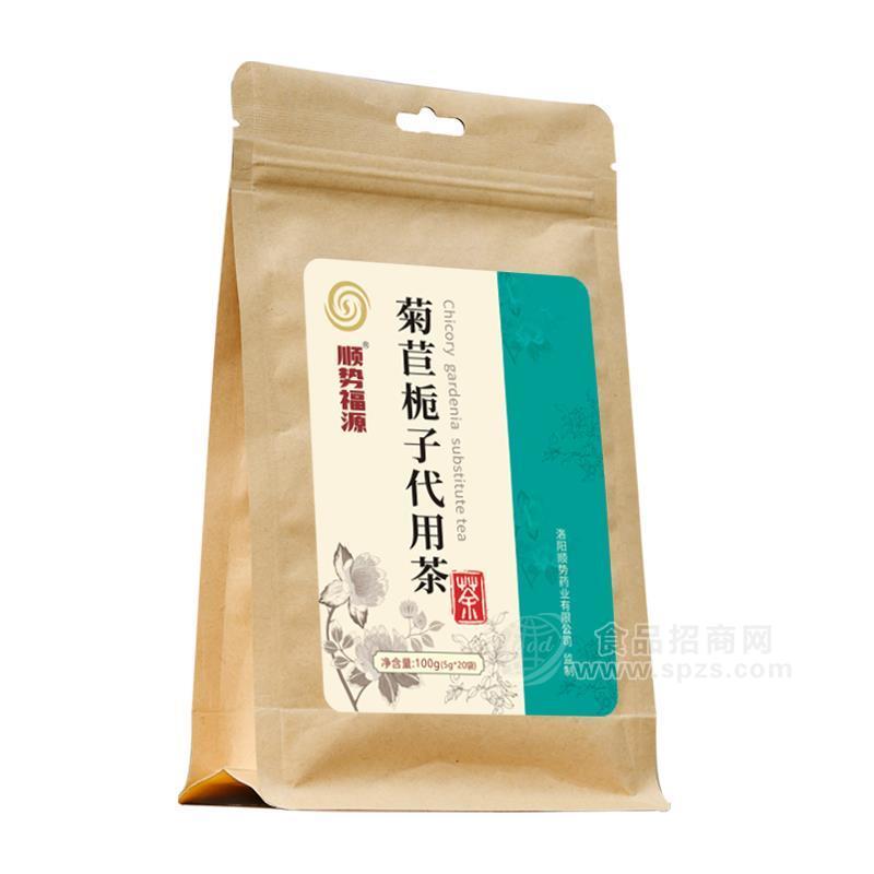 順勢福源菊苣梔子代用茶100g