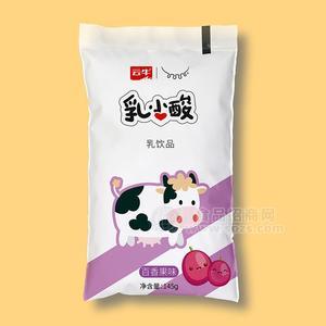 云牛百香果味乳小酸乳饮料145g