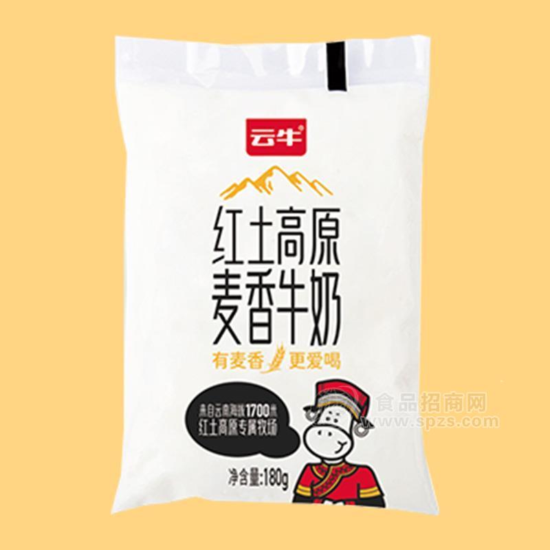 云牛紅土高原麥香牛奶180g