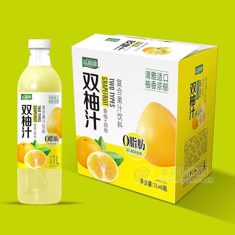 益和源双柚汁复合果汁饮料1LX6瓶