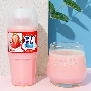 禹眾不彤草莓味芝士奶昔乳酸菌飲品乳飲料380ml