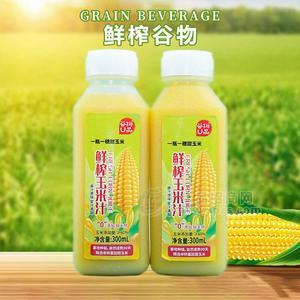 谷物U品鮮榨玉米汁植物飲料300ml