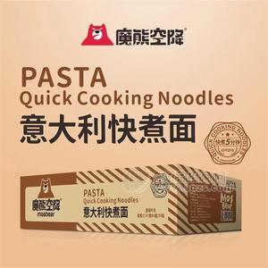 魔熊空降意大利快煮面黑椒牛肉方便面箱装141gx4袋x8包