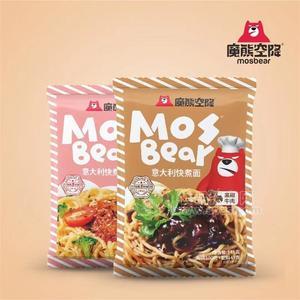 魔熊空降意大利快煮面方便面速食意大利面袋装