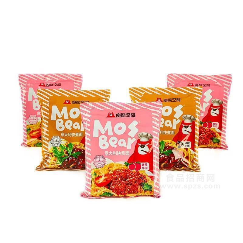 ·魔熊空降意大利快煮面方便面方便食品袋装 