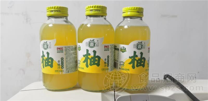 衢香源香柚汁双柚汁318ML全国招商