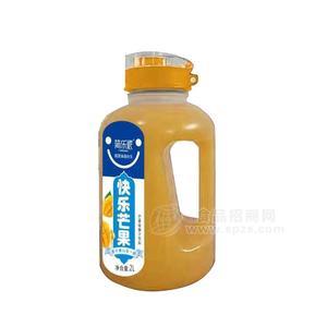 簡樂派快樂芒果味果汁飲料噸噸桶裝2L