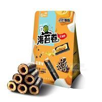 星吧嗨爆蛋黃味海苔卷休閑食品袋裝招商100g