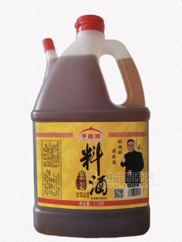 亨昌源牌1.75升葱姜料酒