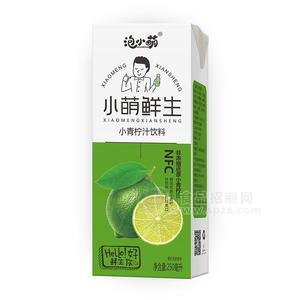 泡小萌小萌鲜生小青柠汁饮料瓶装果汁饮料招商250ml