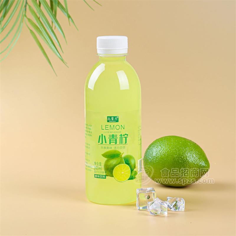 ·尚果力小青柠果味饮料瓶装果汁饮料招商360ml 
