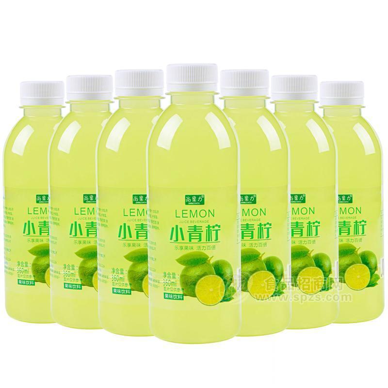 ·尚果力小青柠果味饮料招商360ml 