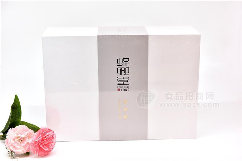 蜂卿堂椴樹(shù)蜜蜂蜜500g沖調(diào)蜂蜜禮盒蜂蜜白金禮盒版白金版正面