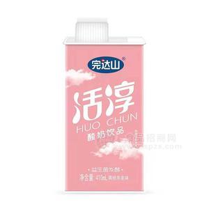 完達(dá)山黃桃燕麥味益生菌發(fā)酵酸奶飲品410ml