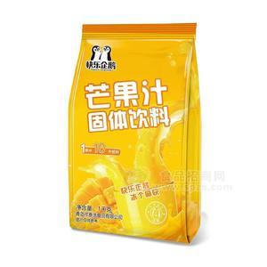 快樂企鵝芒果汁固體飲料沖調(diào)飲料1kg