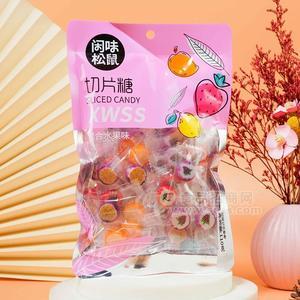 闲味松鼠切片糖糖果休闲食品110g