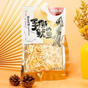 閑味松鼠日式風(fēng)味手撕魷魚休閑食品62g